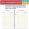 Elan Publishing Company S85 Red Daily Student Assignment Book - 2 of 4