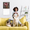 2026 Square Wall Calendar, Dogs as Animals, 16-Month Humor Theme with 180 Reminder Stickers (12x12 In) - 2 of 4