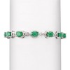 Ross-Simons 9.10 ct. t.w. Emerald Bracelet in Sterling Silver - 3 of 4