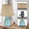 Maxax 16.5" Modern Country Ceramic Table Lamp For Living Room/bedroom - 4 of 4