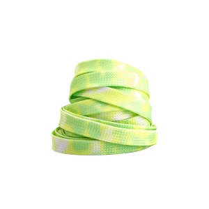 INSPIRE CHIC Flat Colorful Tie Dye for Sneakers Boots Shoestring 2 Pair - 1 of 3