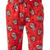 Looney Tunes Mens' Christmas Character Tasmanian Devil Sleep Pajama Pants  (xxxl) Red : Target