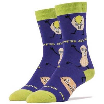 Oooh Yeah! Mens Crew Socks (We're All Nuts)
