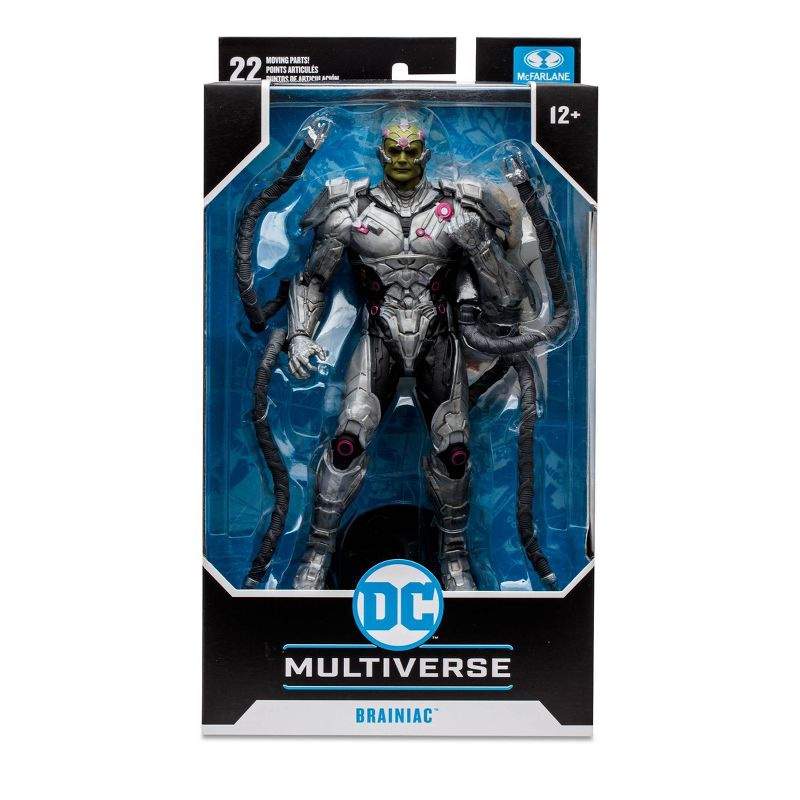 McFarlane Toys DC Comics Injustice 2 Brainiac 7&#34; Action Figure, 3 of 13