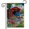 Briarwood Lane Garden Flag 12x18 For Outdoor Bridge in Bloom Spring For Spring Garden Flag Flags For Outside - 2 of 4