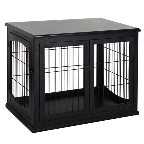 Dog cage outlet shelf