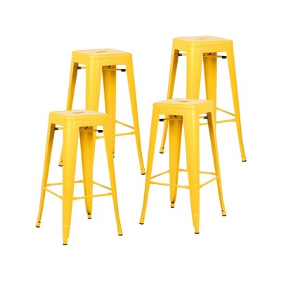 yellow bar stools target
