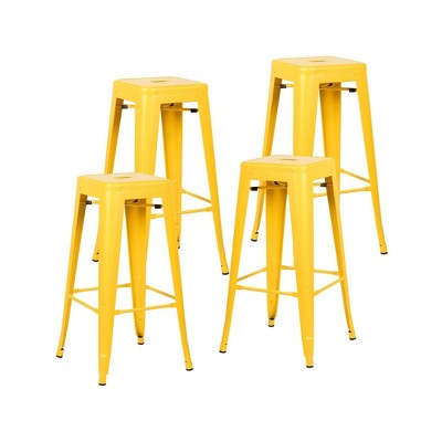 yellow bar stools target