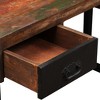 VidaXL Desk with 2 Drawers Solid Reclaimed Wood 47.2"x19.7"x29.9" - 4 of 4