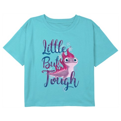 Girl's 2 Little But Tough Crop T-shirt Target