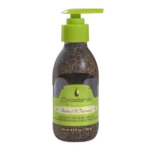 Macadamia Natural Oil Healing Oil Treatment in Glass Bottle | Damage Control | UV Protection | Smoothening - (4.2 oz) - 1 of 4