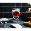 Silver Buffalo Jurassic Park Logo Pint Glass | Holds 16 Ounces - 3 of 4