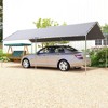 Outsunny 10'x20' Carport Heavy Duty Galvanized Car Canopy with Included Anchor Kit, 3 Reinforced Steel Cables - image 3 of 4