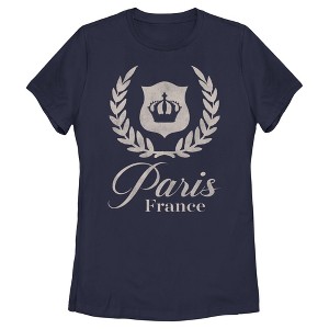 Women's Lost Gods Paris Crown T-Shirt - 1 of 4