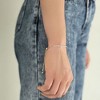 Adornia 14k Gold Plated Adjustable Tennis Bolo Bracelet - 2 of 3