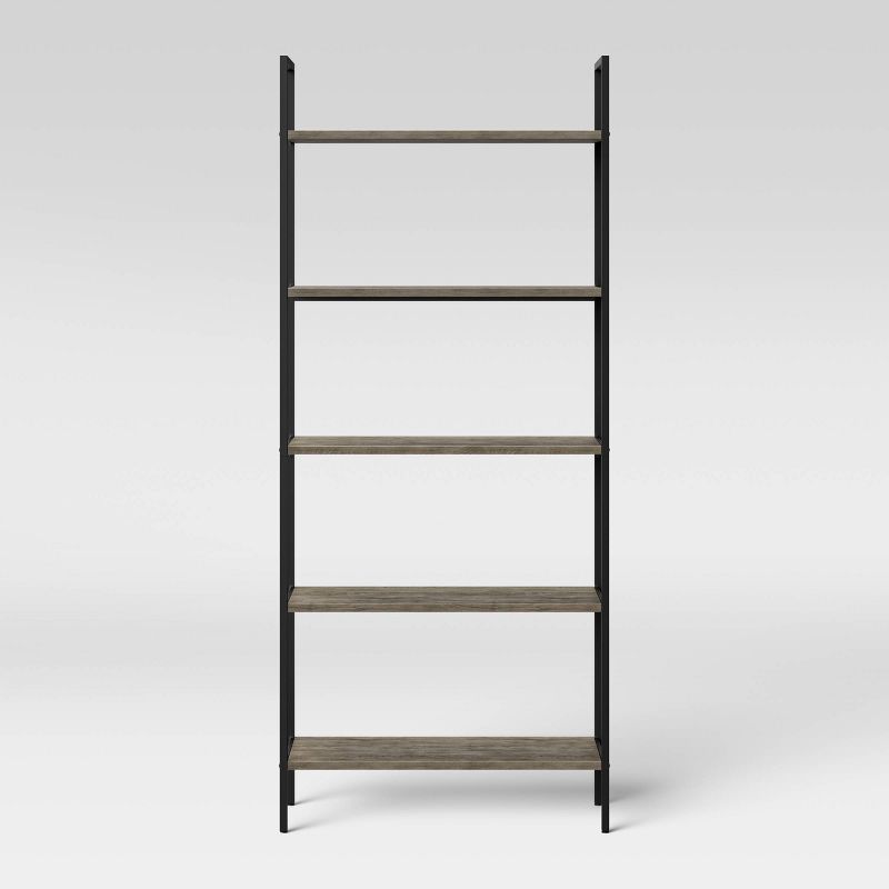 72" Loring 5 Shelf Ladder Bookshelf - Threshold™, 1 of 11