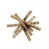 Abstract Textured Metal Sculpture (Set of 4) - 3 of 3