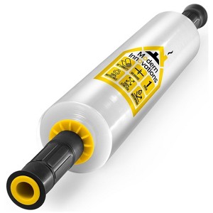 Modern Innovations Heavy Duty Clear Plastic Stretch Wrap Roll with Handles 15 Inch(1 Roll-1000 Feet) - 1 of 4