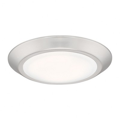 Quoizel Lighting Verge 1 - Light Flush Mount in  Brushed Nickel