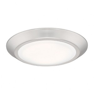 Quoizel Lighting Verge 1 - Light Flush Mount in  Brushed Nickel - 1 of 4