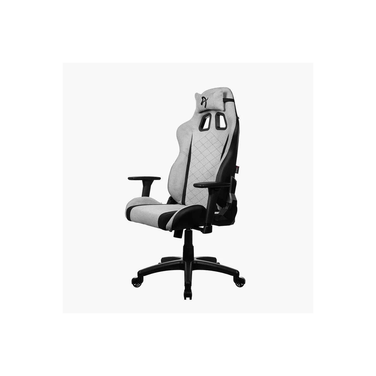 Arozzi Avanti Soft Fabric Office and Gaming Chair with Soft Neck and Lumbar Support Pillows - thumbnail 6