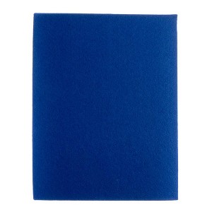 John Bead GoodFelt 4 Pieces Blue Felt Fabric Sheets for Beading Foundation, 8.5"x11" - 1 of 4