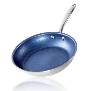 Granitestone Blue Stainless Steel 10'' Fry Pan - 1 of 4