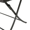 Neva 7pc Wicker Dining Set - Brown - Christopher Knight Home: All-Weather, Iron Frame, No Assembly Required - 4 of 4
