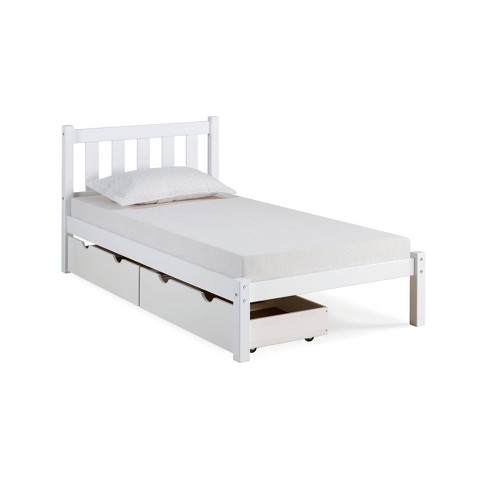 Twin Poppy Bed With Storage Drawers, Target Twin Bed