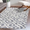 Astrid Retro Trellis High-Low Area Rug - JONATHAN Y - 4 of 4