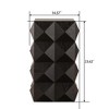 LIVAREEmlen 23.62"Height Three-dimensional Embossed Pattern Design Retro Coffee Table Retro Furniture - 3 of 4