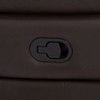 Elm Lane Newport Dark Brown Faux Leather Recliner Chair Modern Armchair Comfortable Push Manual Reclining Footrest for Bedroom Living Room Reading - 4 of 4