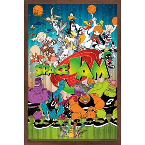 Trends International Looney Tunes: Space Jam - Classic Framed Wall Poster Prints - 1 of 4