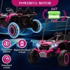 Heavy Duty 24V Ride on Car for Kids with Tent, 2-Seater 4WD Off-Road UTV, Battery Powered Electric Vehicle with Remote Control, LED Lights - 3 of 4