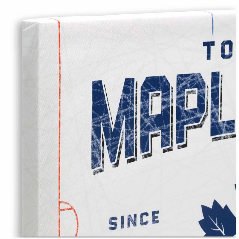 NHL Toronto Maple Leafs Rink Canvas, 4 of 5