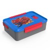Marvel Spider-Man 50oz Plastic 3-Section Food Storage Container - Zak Designs - image 2 of 3