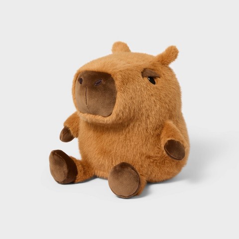 Детские мягкие игрушки Gigglescape 10" Capybara Stuffed Animal