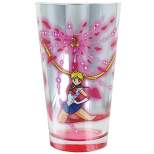 Just Funky Sailor Moon 16oz Metallic Print Pint Glass