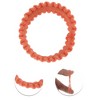 Unique Bargains Women's Fashion Elegant Lace Hair Ropes 100pcs - 3 of 3