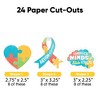 Big Dot of Happiness Autism Acceptance Decor - Small DIY Awareness Paper Cut-Outs - 24 Count - 2 of 4