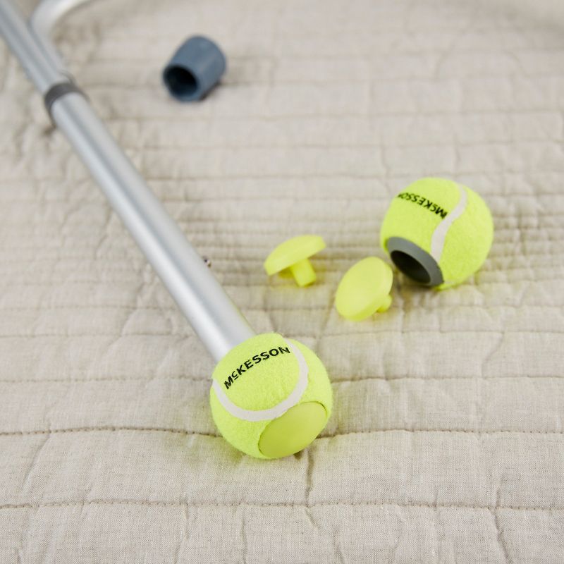 McKesson Walker Tennis Ball Glides for 1" Canes, 1 Pair, 3 of 4