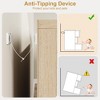 6 Drawer Dresser for Bedroom, 29" Tall Modern 6 Chest of Drawers with Large Storage Space - 3 of 4