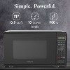 Farberware Countertop Microwave Oven with LED Display, 6 Auto-Cook Settings, 10 Power Levels, Defrost, and Child Safety Lock - 2 of 4