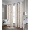 RT Designer Collection Ashton Prnt 2 Pack Blackout Grommet Luxurious Modern Design Curtain Panel 36" x 84" Taupe - 2 of 4