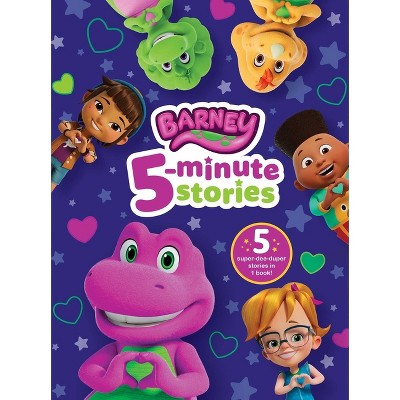 Barney: 5-Minute Stories - by  Mattel (Hardcover)