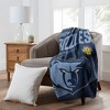 Sweet Home Collection NBA Memphis Grizzlies Microfiber Plush Throw Blanket - 2 of 4