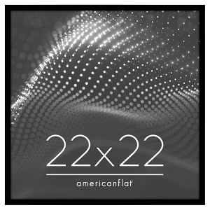 Americanflat Poster Frame - Perfect for Photos and Artwork - Black - 1 of 4