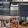 ZAFRO Commercial Ice Maker,200LBS/24H, Automatic Stainless Steel Machine with LCD Panel,Freestanding with 48 Pounds Storage Capacity, Silver - 2 of 4