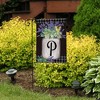 Briarwood Lane Everyday Garden Flag 12x18 For Outdoor Farmhouse Monogram Letter P Garden Flag Flags For Outside - 4 of 4