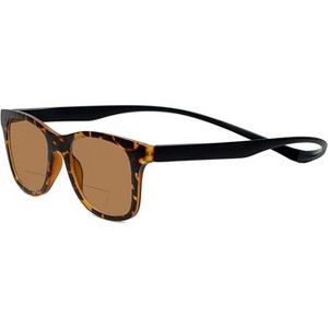Magz Chelsea Magnetic Front Connecting Polarized Sun OR Bi-Focal Sunglasses in Black Blue - 1 of 4